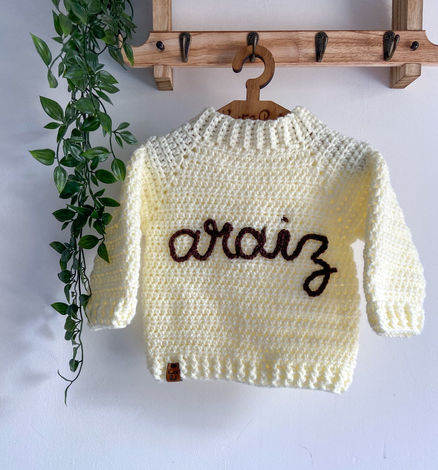 Name Knit Jumper
