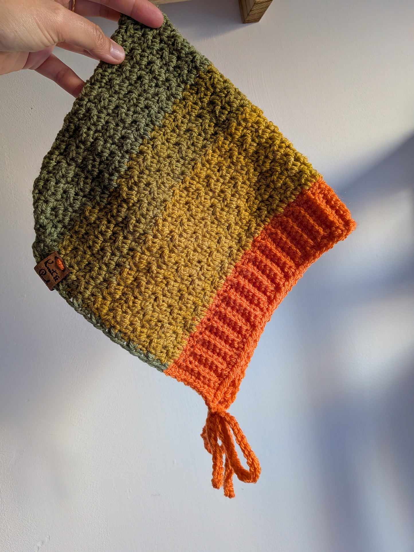 2-4y Autumnal Pixie Bonnet