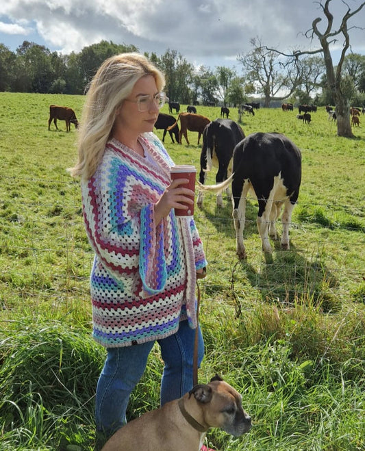 Adults Granny Square Jacket