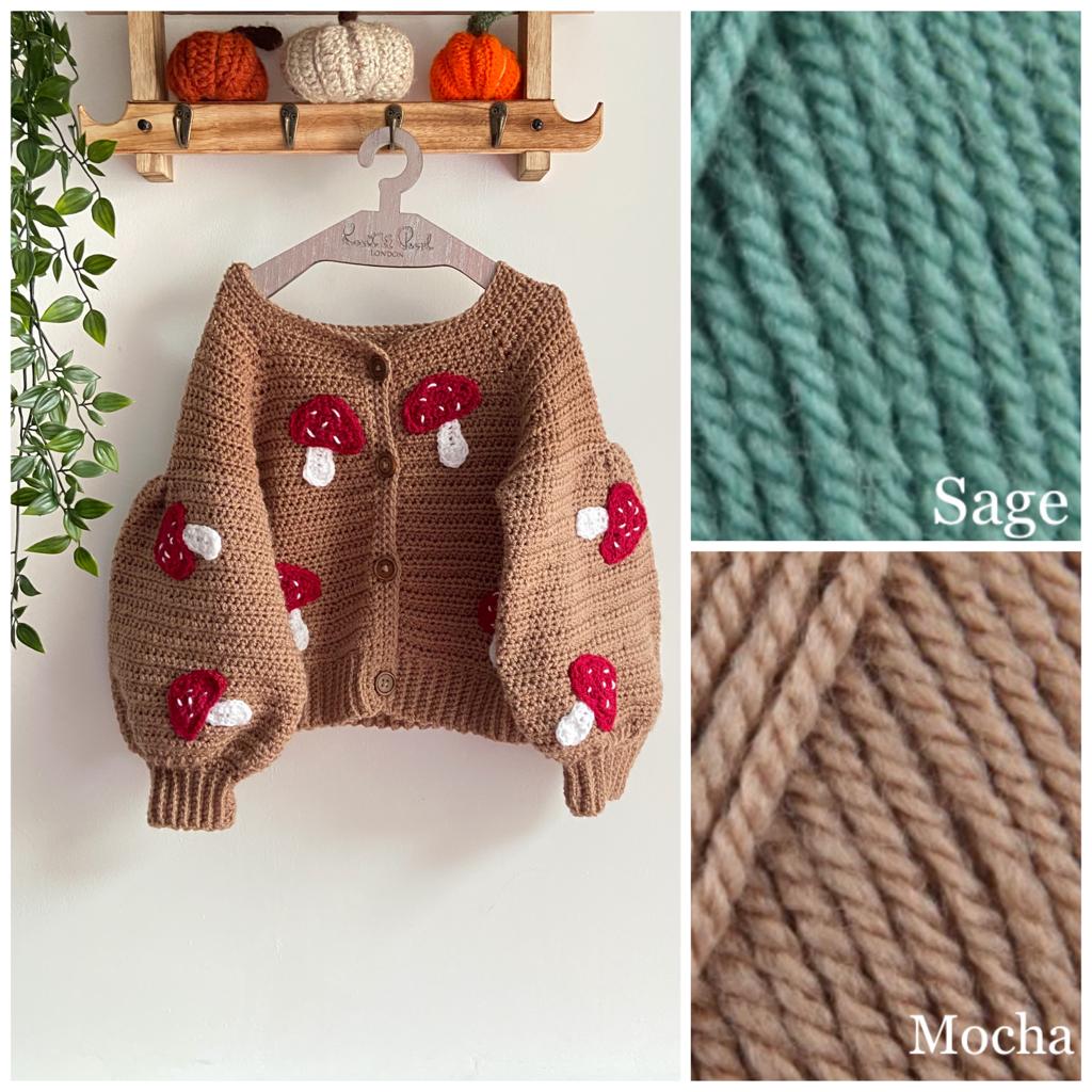 Toadstools Cardigan