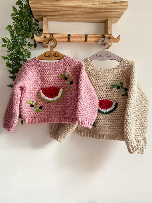 Watermelon Cardigan