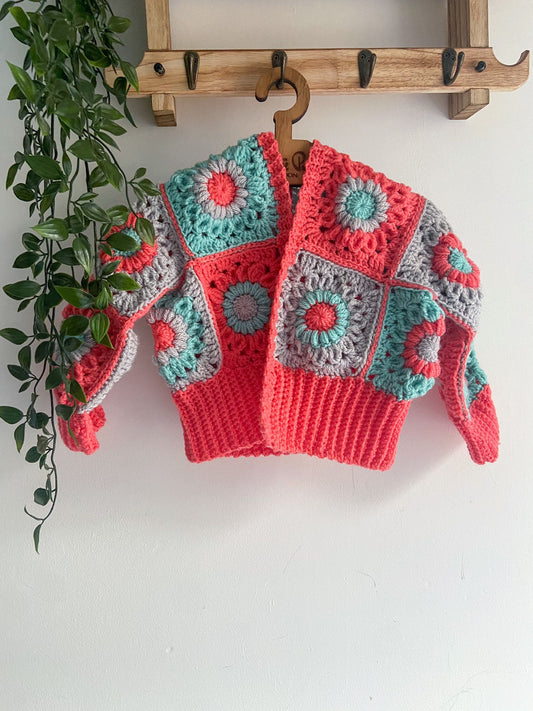 12-18m Granny Square Jumper