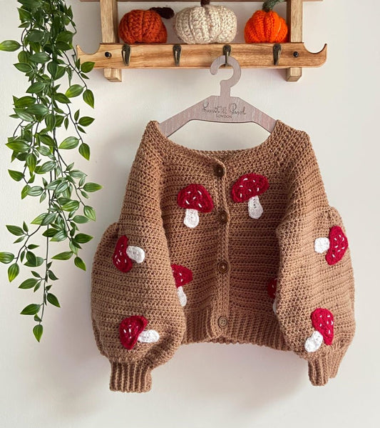 Toadstools Cardigan