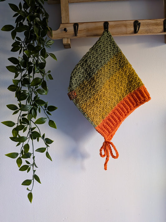 2-4y Autumnal Pixie Bonnet