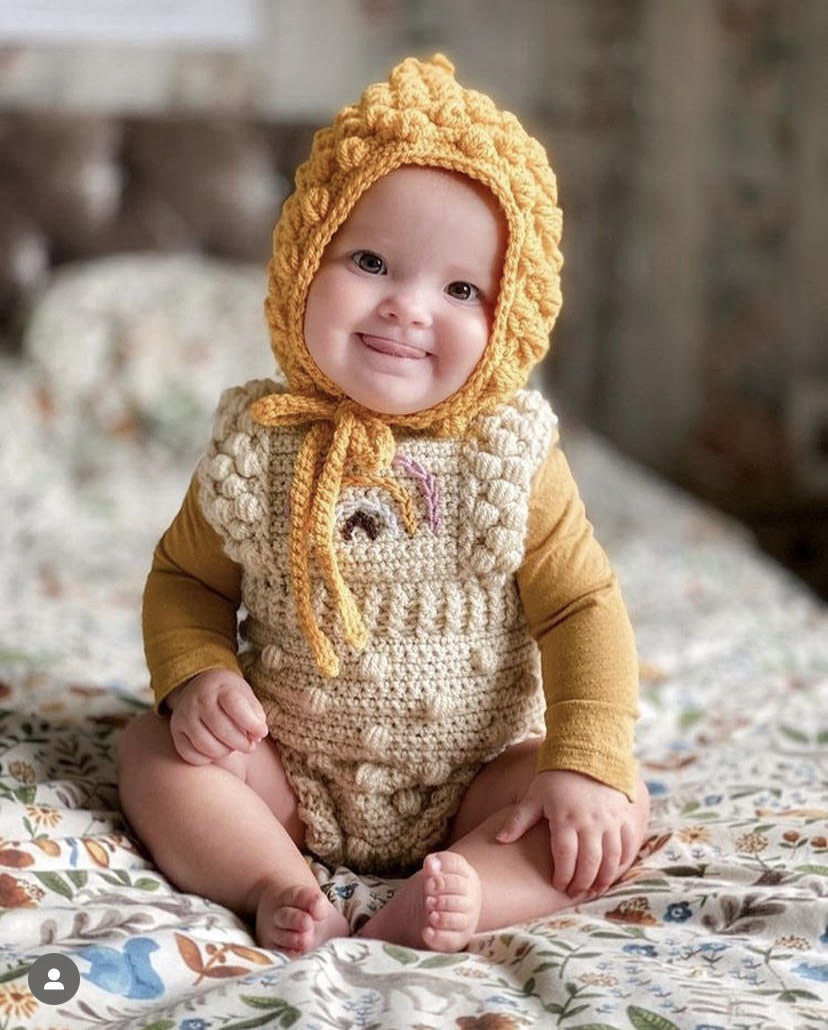 Rainbow Bobbles Romper